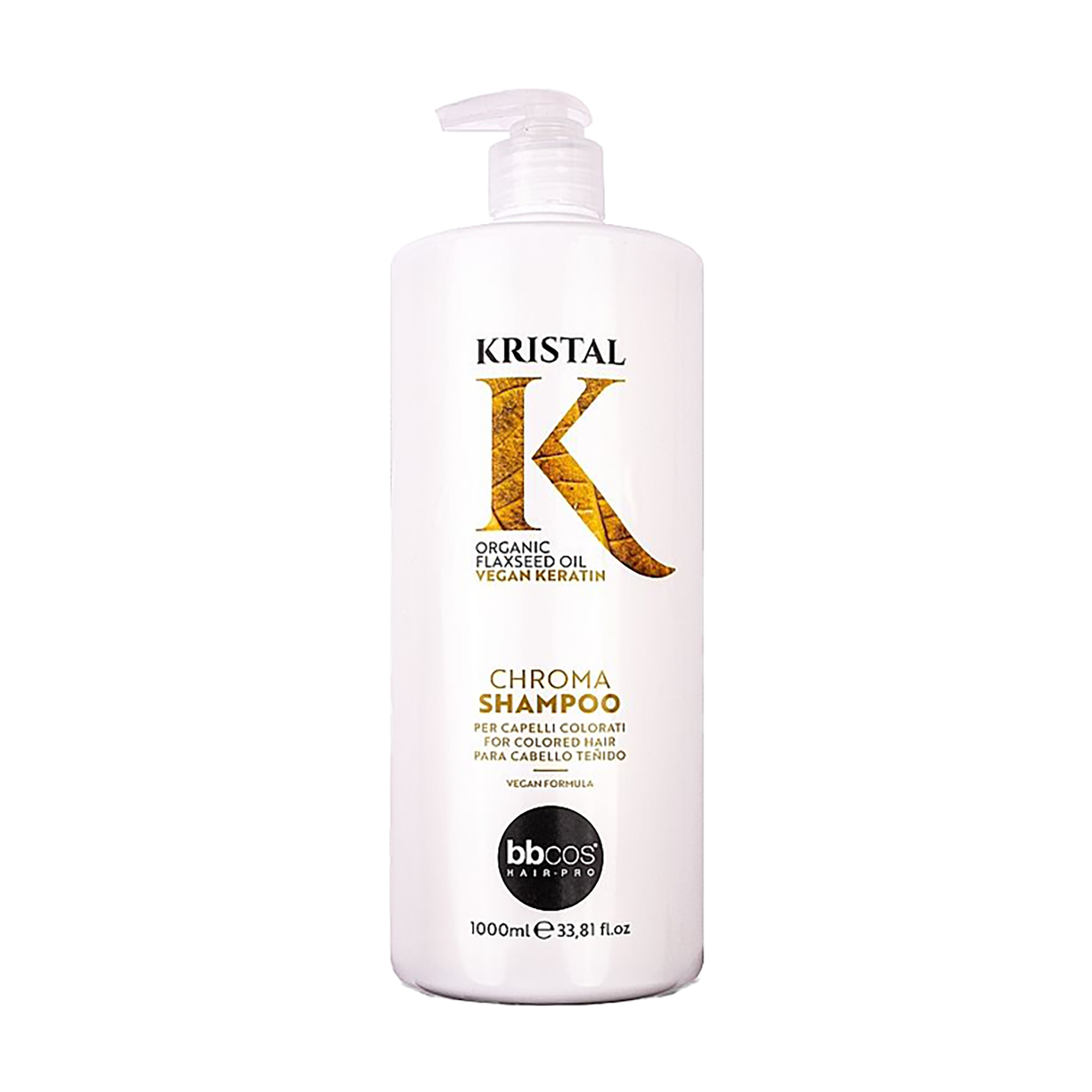 Шампунь BBcos Kristal Chroma Shampoo для фарбованого волосся, 1 л